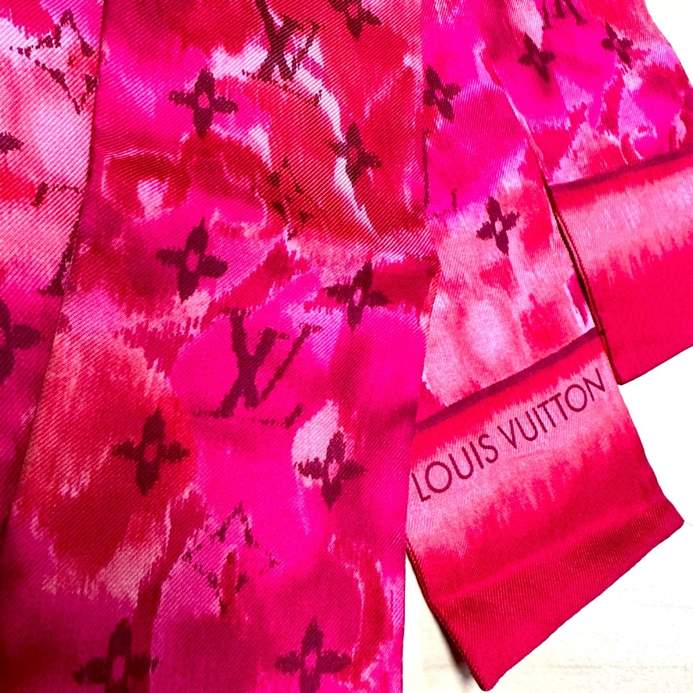 WOW POSHMARK Authentic Louis Vuitton Silk Festival Scarf for Neck Purse Backpack - Picture 2 of 14